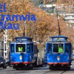Fotografía del tramvía blau